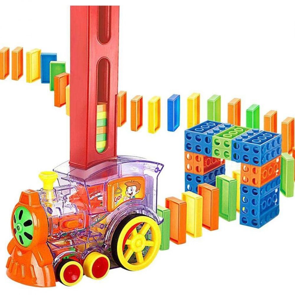 Tren domino de juguete