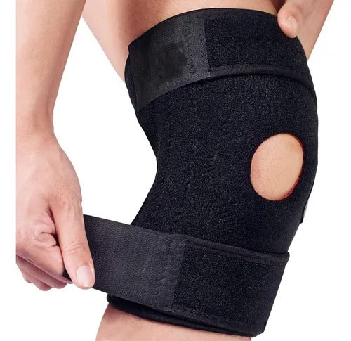 RODILLERA NEGRA CON VELCRO
