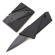 Cuchillo tarjeta Supervivencia