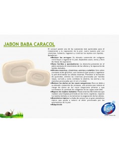 JABON ARTESANAL BABA DE CARACOL  Belleza