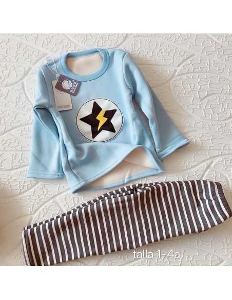 Pijama de polar Infantil Diseños variados importado Inicio