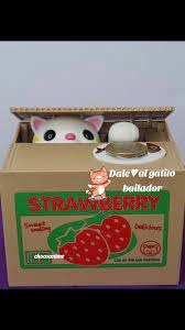 Alcancia gatito gato ladron