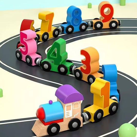 Tren de Madera Magnético infantil