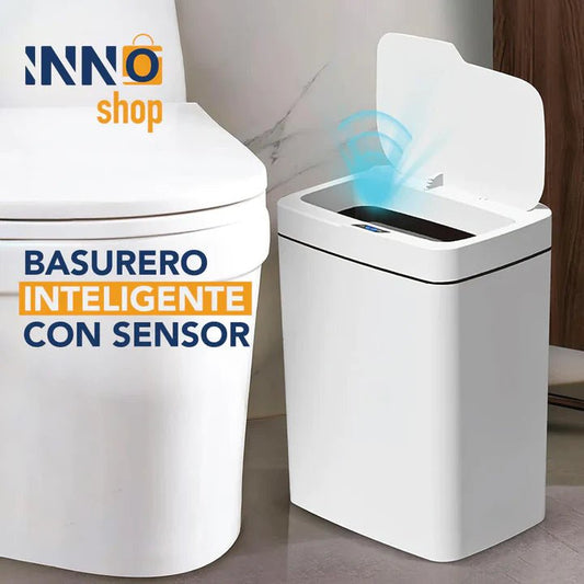 BOTE BASURA INTELIGENTE CON SENSOR - Barrio Meiggs