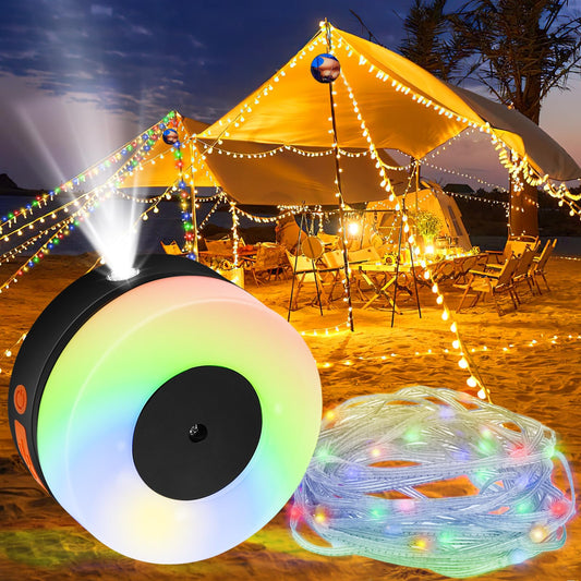 Cadena de luces para camping - Barrio Meiggs