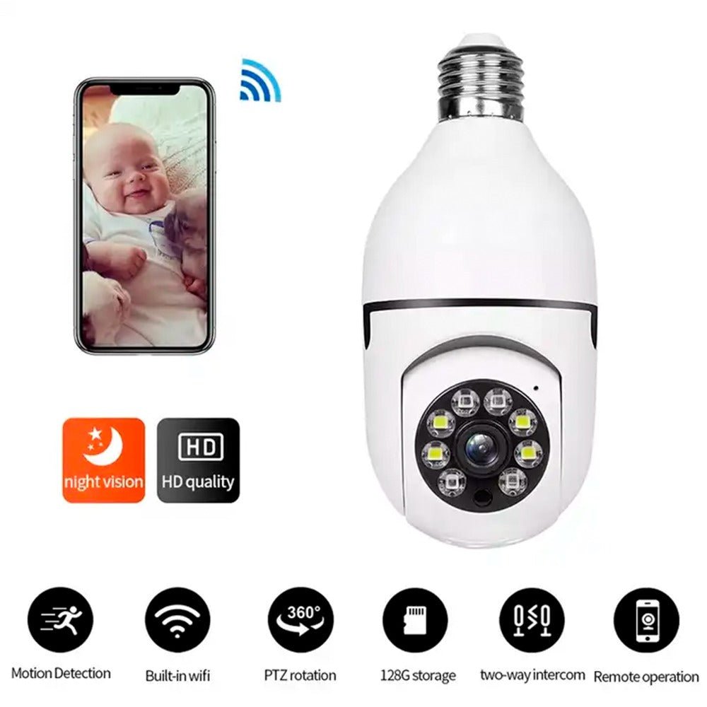 CAMARA AMPOLLETA WIFI - Barrio Meiggs