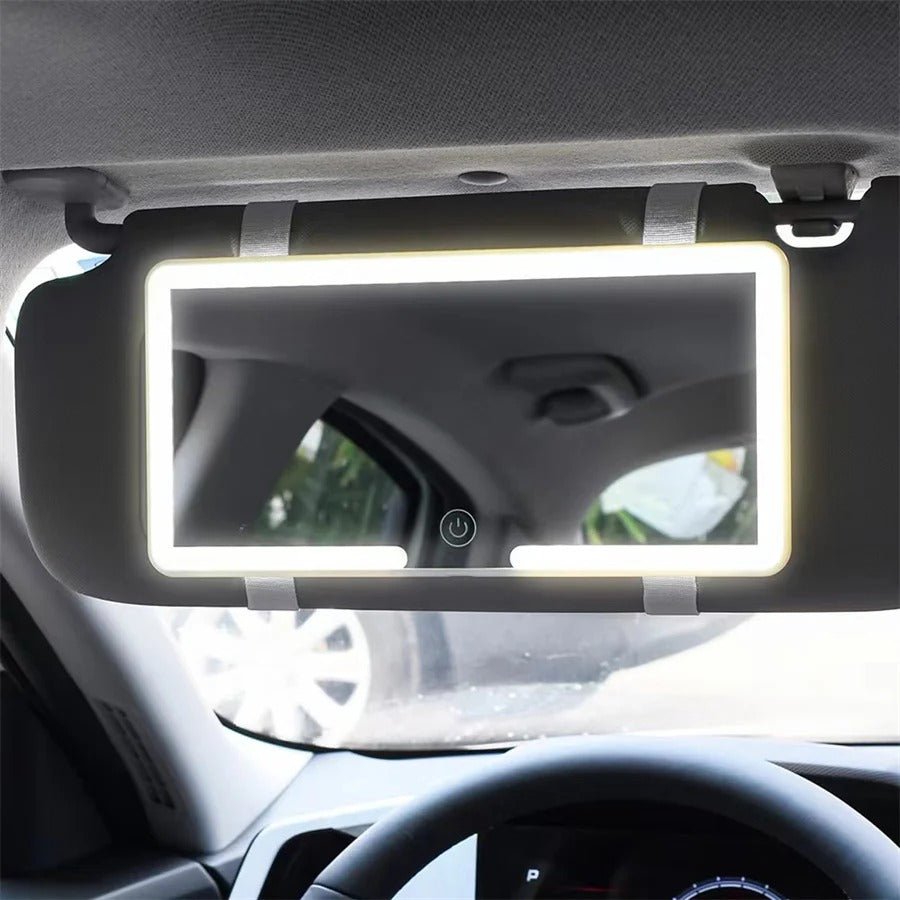 ESPEJO LED CON LUZ PARA AUTO - Barrio Meiggs