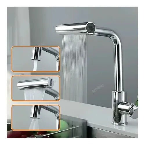Grifo Flujo Cascada Ancho - Barrio Meiggs