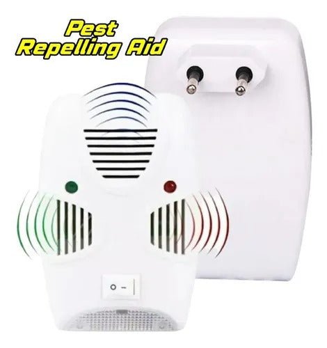 Repelente electrico UltraSONICO VERDE - Barrio Meiggs